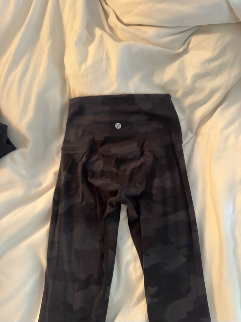 lululemon athletica Black Camo High-Rise Leggings